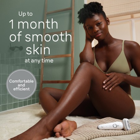 Braun Silk-pil 9 9-041 Epilator White – Experience Effortless Hair Removal with Advanced Technology!